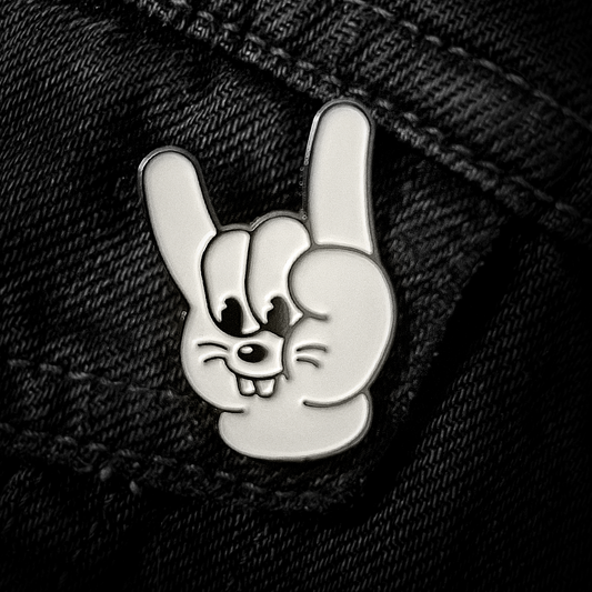 Metal Bunny Pin